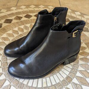 Cole Haan Haidyn Bootie Ankle Boot, Black, Women's Size 10B, Excellent Condition